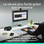 Logitech Pop Icon Keys - Clavier sans fil - AZERTY - Graphite