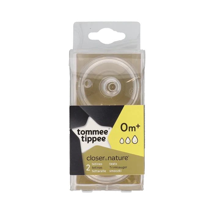 TOMMEE TIPPEE Tetina Ctn B/Ancha Sili Redon Flu Vari +0 M 2 - Tétine Variété Silicone Ronde Large Lot de 2 pour Nouveau-nés 0M+ TOMMEE TIPPEE Tetina Ctn B/Ancha Sili Redon Flu Vari +0 M 2 - Tétine Variété Silicone Ronde Large Lot de 2 pour Nouveau-nés 0M+