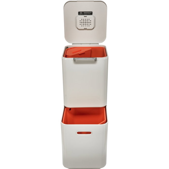 Joseph Joseph Totem 40 L Poubelle de tri et recyclage, Gris