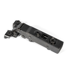 HERRAJES ALK PUMA CLIP CAM Charnère pour porte en aluminium, coude droit, graphite