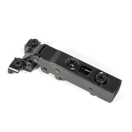 HERRAJES ALK Bisagra Puma Clip Cam 105° pour portes profil aluminium, finition graphite, fermeture amortie
