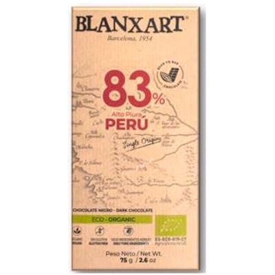 BLANXART Chocolat noir 83% Pérou Éco 75 g