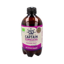 CAPTAIN Kombucha Bio Fruit de la Passion 400ml