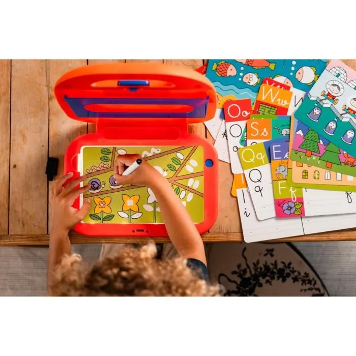 Nathan - J'apprends à écrire 2.0 - Jeu éducatif autocorrectif pour apprendre les gestes préparatoires et les lettres majuscules et cursives Nathan - J'apprends à écrire 2.0 - Jeu éducatif autocorrectif pour apprendre les gestes préparatoires et les lettres majuscules et cursives