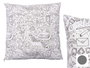 PINCELLO Coussin à Colorier