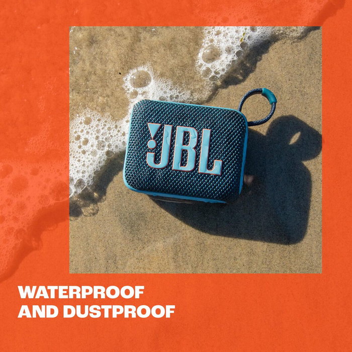Haut-parleurs bluetooth portables JBL JBLGO4PUR Pourpre