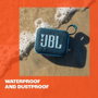 Haut-parleurs bluetooth portables JBL JBLGO4PUR Pourpre