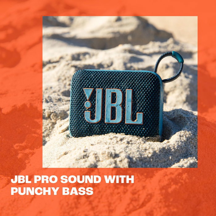 Haut-parleurs bluetooth portables JBL JBLGO4PUR Pourpre