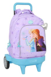 Safta Mochila Grand Sac à Dos à Roulettes Compact Évolutif Extension Frozen "Spirit" 33x45x22 cm, Dosage 3 ans