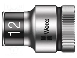 WERA Douille 6 pans HEX 12mm 1/2 pouces
