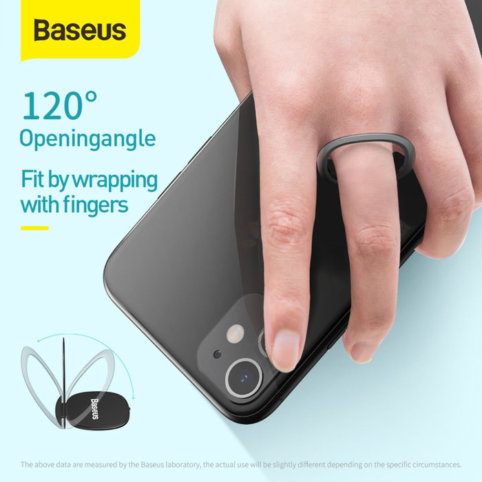 Baseus Invisible Phone Ring Holder, argent Baseus Invisible Phone Ring Holder, argent