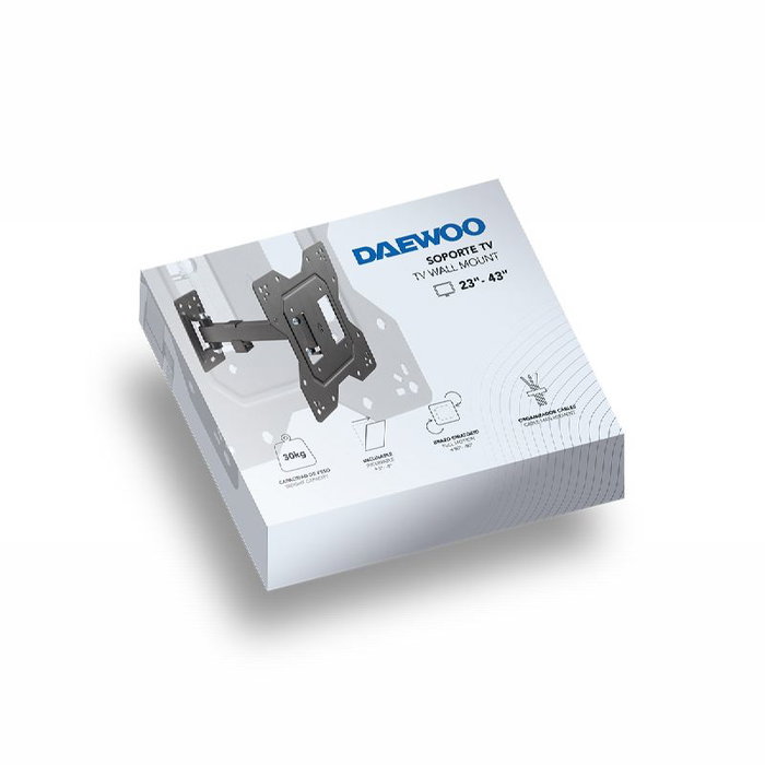 Support de TV Daewoo 23"-43" 30 Kg