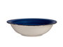 Vessia Assiette Creuse Grès Bleu Bord 21 cm (Set de 24)