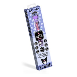 KIDS LICENSING Montre LED multifonction Kuromi Hello Kitty