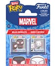 Funko Bitty POP! Pack de 2 figurines Spider-Man Miles Morales et Gwen Stacy