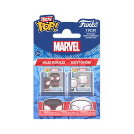 Funko Bitty POP! Pack de 2 figurines Spider-Man Miles Morales et Gwen Stacy