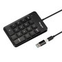 Targus AKP13GL Pavé Numérique USB Noir