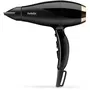 BaByliss Super Pro 2300 6714E - Sèche-cheveux 2300 W professionnel à flux d'air 120 km/h, moteur AC, ionique, 3 températures et 2 vitesses, fonction air froid