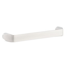 GIUSTI Tirador de meuble en zamak avec finitions nickel satiné, or satiné ou noir mat, entraxe 96 mm