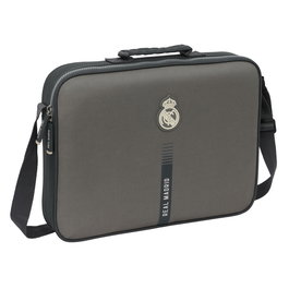 Safta Cartera Extraescolares Real Madrid 3ª equipacion 24/25, Cartable Équipement Officiel 2024/2025, Dimensions 38x28x6 cm