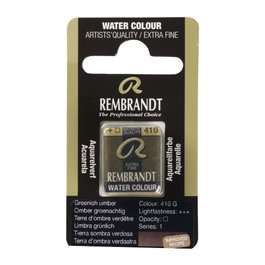 Rembrandt Aquarelle en Pastille Terre Sombra Verdosa 410