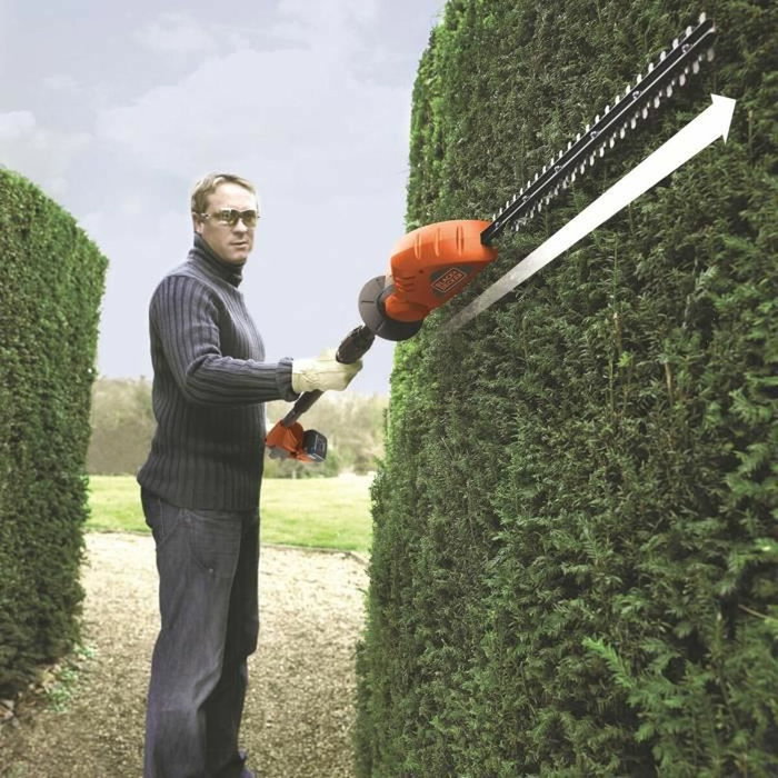 Black + Decker GTC1843L20-QW Taille-haies sans fil 18V, Lame 43 cm