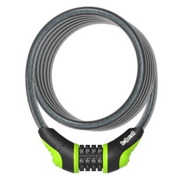 Onguard Candado Espiral Neon Combi 180 cm x 12 mm Vert