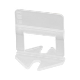 WOLFPACK LINEA PROFESIONAL Calzos Nivelar Suelo 1 mm (Sac de 100 unités)