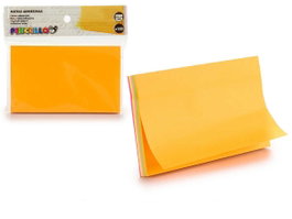 Pincello Notes Adhésives Géantes Couleurs Assorties 1 x 12 x 14 cm (Set de 72)