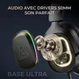 The G-Lab KORP MERCURY - Casque gaming filaire supra-auriculaire RGB - Haut-parleurs 50 mm, micro rétractable, stéréo - Compatible PC, Mac, PS, Xbox, Switch