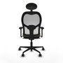 Piqueras y Crespo Chaise de Bureau 3D036N1 Vert Olive