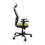 Piqueras y Crespo Chaise de Bureau 3D036N1 Vert Olive