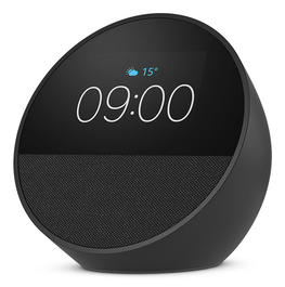 Amazon Echo Spot - Hub pour Smart Home, Écran et Assistant Vocal Alexa, Noir (B0C2S2J7JP)