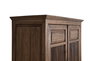 GINER Y COLOMER - Armadio Armoire en Bois Massif de Téca Chêne 176 cm de Haut - 4 Portes, 3 Tiroirs, 1 Étagère - 96 cm de Largeur, 43 cm de Profondeur