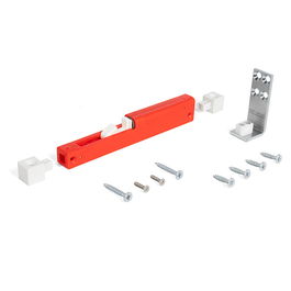 KLEIN Jeu d'accessoires Guider KBS 1635 pour portes coulissantes en bois avec frein