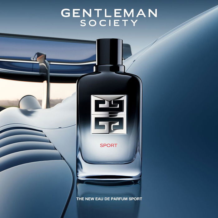 Givenchy Gentleman Society Sport Eau de Parfum Vaporisateur - Fragrance Homme aux Notes Hespéridées, Boisées et Florales - 100 ml