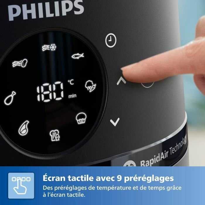 Philips Airfryer Série 2000 NA230/00 6,2 L Noir Philips Airfryer Série 2000 NA230/00 6,2 L Noir