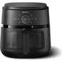 Philips NA230/00 Airfryer - Friteuse sans huile 6,2 L avec fenêtre de visualisation, 1500 W, 13 modes de cuisson, thermostat réglable jusqu'à 200°C, noire