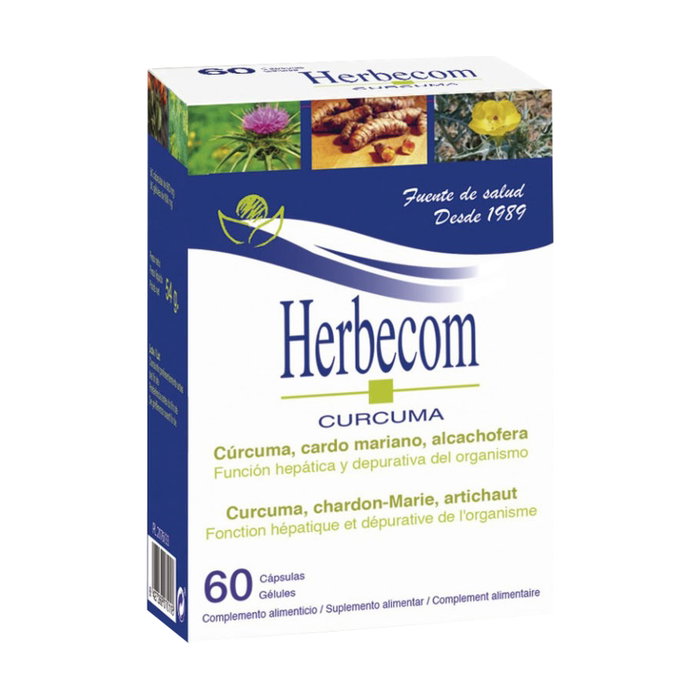 BIOSERUM Herbecom Cúrcuma 60 capsules BIOSERUM Herbecom Cúrcuma 60 capsules