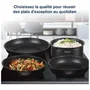 Arthur Martin Batterie de cuisine 20 pièces AM0530, Aluminium anti-adhésif pour tous feux dont induction, avec poêles, casseroles, wok, crêpière et couvercles