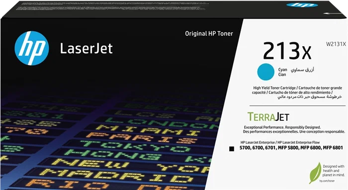 HP Toner 213X W2131X Cyan