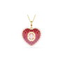 Pendentif Femme Swarovski 5742958 Rose Doré