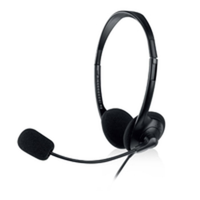 Casque Ewent EW3568 Noir Casque Ewent EW3568 Noir