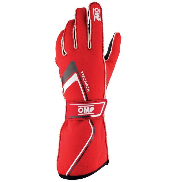 OMP Gants Technique FIA 8856-2018 Rouge XS OMP Gants Technique FIA 8856-2018 Rouge XS