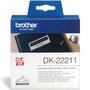 Brother DK-22211 Cinta Continue Étiquettes Blanche 29mm
