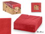 KINVARA Set de 50 serviettes en papier 33 x 33 cm Rouge