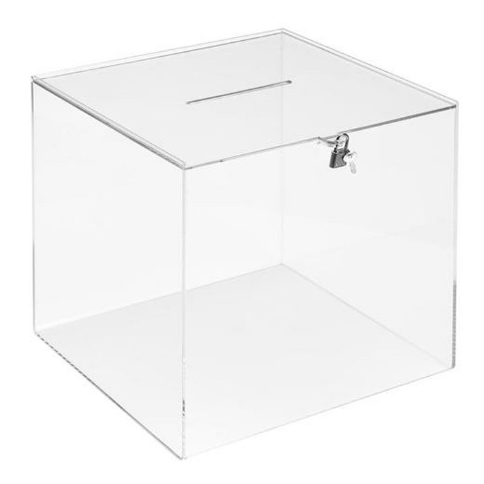 Urne Archivo 2000 Transparent 30 x 30 x 30 cm Urne Archivo 2000 Transparent 30 x 30 x 30 cm