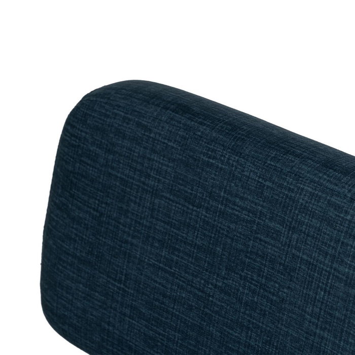 BigBuy Home Chaise Bleu Noir
