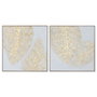 Home ESPRIT Toile Bois MDF 82 x 4,5 x 82 cm