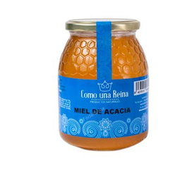 COMO UNA REINA Miel d'acacia en pot en cristal 500 g